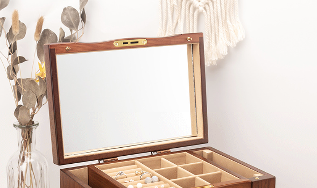 Custom large multi-layer wooden jewelry box Custom large multi-layer wooden jewelry box